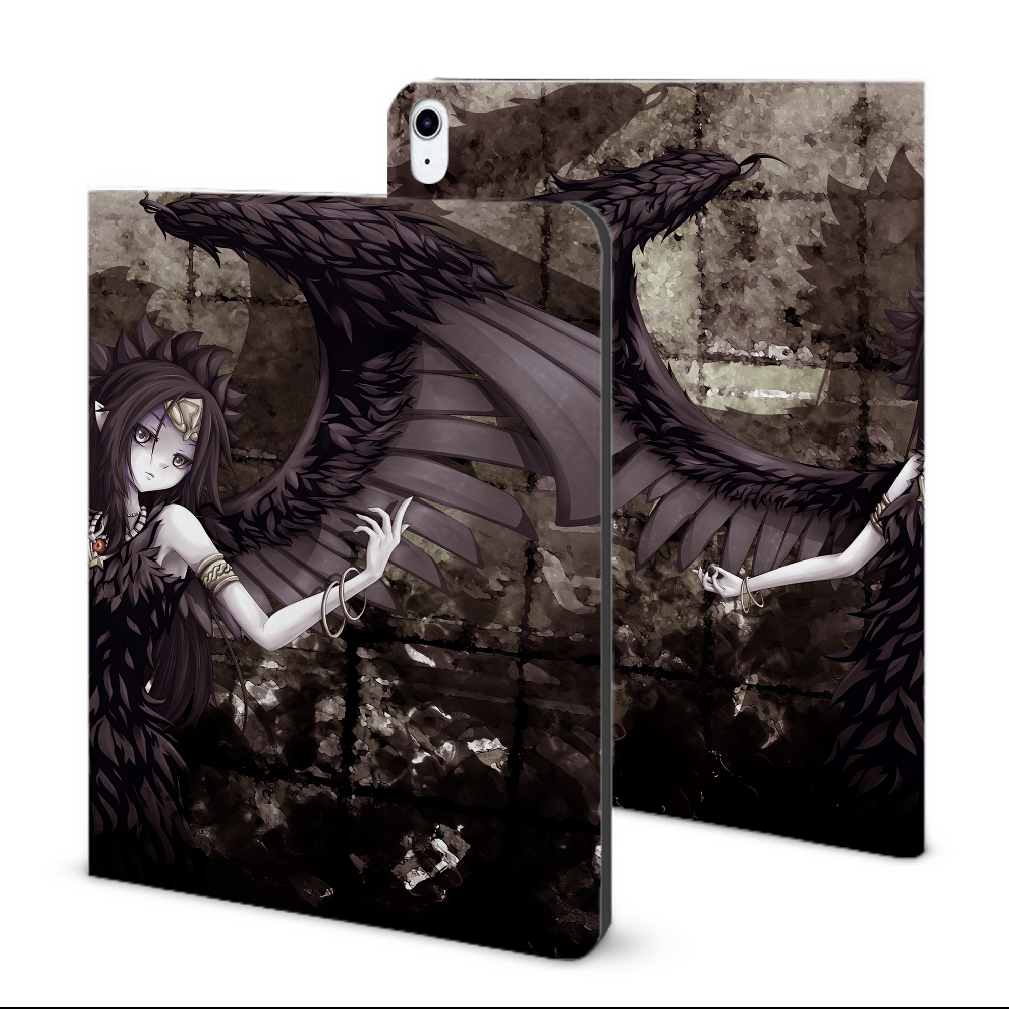 （画像用） 遊☆戯☆王 Yu-Gi-Oh! IPad ケース ブック型 PUレザー TPU 耐衝撃 軽量 薄型 ペン収納なし 全面保護 IPad 各モデル対応